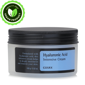 COSRX Hyaluronic Acid Moisturizing Cream, Long-lasting Hydration, Rich Moisturizer for Sensitive Skin