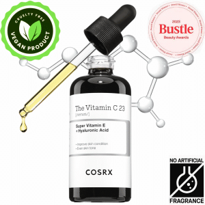 COSRX Pure Vitamin C 23% Serum with Vitamin E & Hyaluronic Acid, Brightening & Hydrating Facial Serum