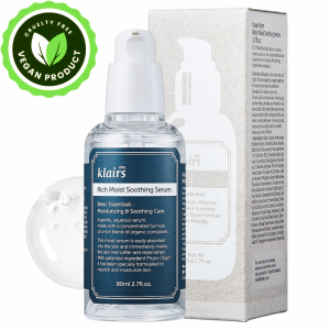 Dear Klairs Rich Moist Soothing Serum 80 ml, Instant absorption, Non-greasy, hydration, cooling, basic care