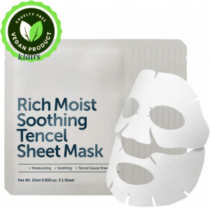 Dear KLAIRS Rich Moist Soothing Tencel Sheet Mask,10 sheets Mask full of moisturizing nutrients
