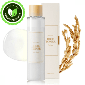I'm from Rice Toner, Vegan Milky Toner for Glowing Skin