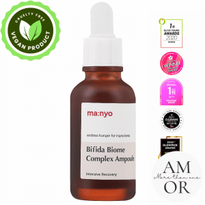 MANYO FACTORY Bifida Biome Complex Ampoule, Facial Skin Rejuvenating, with 10-types-of Hyaluronic Acid