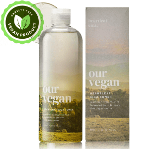 MANYO Factory Our Vegan Heartleaf CICA Toner Korean Skin Care 13.52fl oz (400ml)