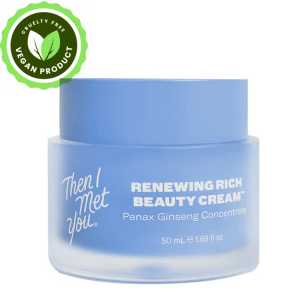 Then I Met You Renewing Rich Beauty Cream, Hydrating Face Moisturizer with Ginseng & Squalane