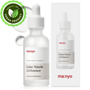 MANYO Galac Niacin 2.0 Essence Korean Facial Serum, Ultra Hydrating, Tone Balancing, Niancinamide