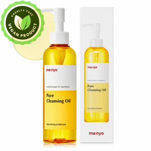 ma:nyo Pure Cleansing Oil Facial Cleanser, Blackhead Melting, Daily Makeup Removal with Argan Oil