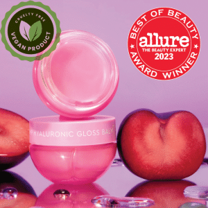 Glow Recipe Plum Plump Hyaluronic Acid Lip Balm - Overnight Lip Mask, Lip Treatment or Moisturizing High-Shine Lip Gloss - Plumping & Long-Lasting Lip Hydration (15ml)