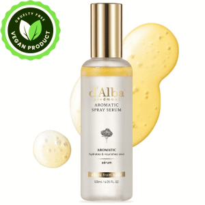 d'Alba Italian White Truffle First AROMATIC Spray Serum, Fragrant VEGAN Glowy Antioxidant Face Mist, Deep Hydration Skin Firmness 4.05 fl.oz/ 120ml