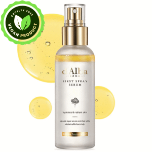 d'Alba Italian White Truffle First Spray Serum, Light-weight Face Moisturizer, Glow Serum for Radiant Skin, Non Comedogenic, All In One Mist 3.38 fl oz/100ml