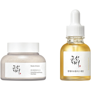 Beauty of Joseon Ground Rice and Honey Glow Mask with Glow Serum Propolis and Niacinamide Hydrating Facial Soothing Moisturizer