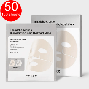 COSRX The Alpha-Arbutin Discoloration Care Hydrogel Mask 150pcs